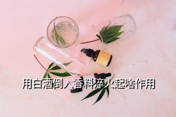 白酒与植物香料的关系（白酒里加香料好吗）-第1张图片-多多自然网